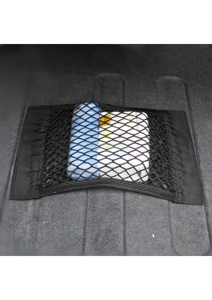35X25CM 1 Adet Araba Aksesuarları Mesh Bagaj Organizatör Net Naylon Suv Oto Kargo Depolama Mesh Tutucu Evrensel Arabalar Için Bagaj Ağları Seyahat Cebi (Yurt Dışından)