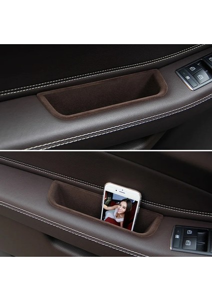 Ön Kahverengi Trim Mercedes ml Gle W166 Coupe CD GL450 X166 Gls Amg Kapı Kol Dayama Saklama Kutusu Konteyner Tepsi Organizatör (Yurt Dışından) fiyatları