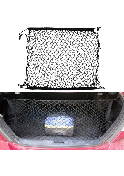 70X70 Araba Gövde Mesh Net Kargo Bagaj Bagaj Dacia Duster Golf Mk5 Citroeasso Bmw X5 E70 Mazda 3 Jeep Renegade Passat B8 (Yurt Dışından) indirimleri