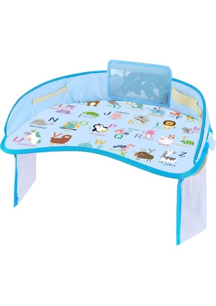 Tipc 9 Araba Koltuğu Seyahat Tepsisi Emniyet Koltuğu Oyun Masası Organizatör Depolama Aperatifler Oyuncaklar Bardak Tutucu Bebek Çocuk Çocuklar Için Su Geçirmez Arabası (Yurt Dışından)