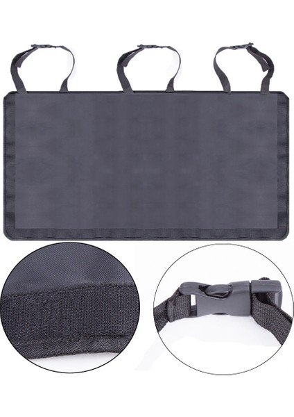 Mavi Araba Bagaj Organizatör Ayarlanabilir Arka Koltuk Saklama Çantası Net Yüksek Kapasiteli Çok Kullanımlı Oxford Otomobil Koltuğu Arka Organizatörler Evrensel (Yurt Dışından) fırsatları