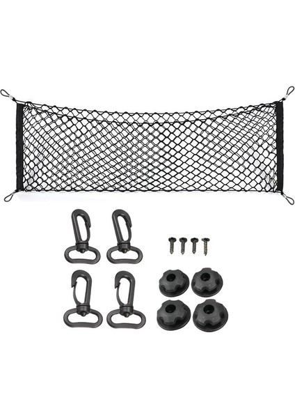 110X50CM 3 Tip Evrensel Araba Arka Bagaj Boot Organizatör Cep Kargo Ağı Mesh Depolama Araba Net Düzenlemek Araba Bagaj Ağı (Yurt Dışından)