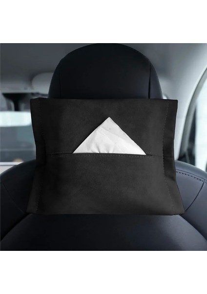 Kahverengi Tesla Model 3 Y Araba Takma Aksesuarları Için Araba Iç Asılı Gizli Dokular Kutusu (Yurt Dışından) modelleri