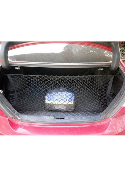 90X60 Hyundai Creta IX25 IX35 Için I Tucson Solaris Santa Fe Araba Bagaj Bagaj Depolama Kargo Organizatör Naylon Elastik Örgü Net (Yurt Dışından) fırsatları