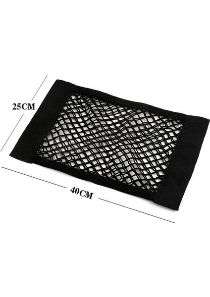25CM x 40CM 1 Adet Araba Aksesuarları Organizatör Araba Bagaj Ağı Naylon Suv Oto Kargo Depolama Mesh Tutucu Evrensel Arabalar Için Bagaj Ağları Seyahat Cebi (Yurt Dışından)