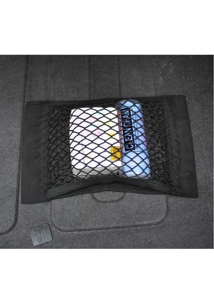 25CM x 40CM 1 Adet Araba Aksesuarları Organizatör Araba Bagaj Ağı Naylon Suv Oto Kargo Depolama Mesh Tutucu Evrensel Arabalar Için Bagaj Ağları Seyahat Cebi (Yurt Dışından)