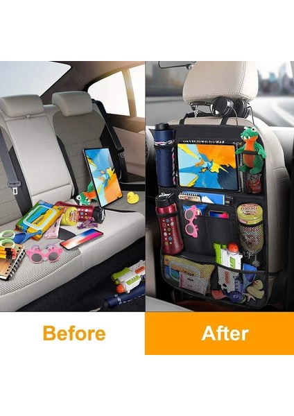 2 Adet Araba Evrensel Koltuk Arkası Düzenleyici Çok Cepli Saklama Çantası Tablet Tutacağı Otomobiller Iç Aksesuar Istifleme Toplama (Yurt Dışından) fırsatları