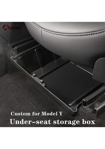 1 Paket Abs Ancar Koltuk Altı Saklama Kutusu Merkezi Saklama Kutusu Tesla Model 3 Model Y Organizatör Tepsi Akın Saklama Kutusu Orijinal Özel (Yurt Dışından) fiyatları