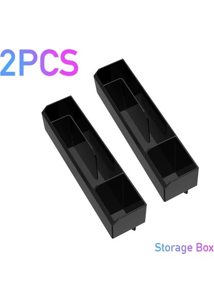 Kablo Yok x 2 Adet Araba Organizatör Şarj Kablosu ile Araba Koltuğu Boşluk Saklama Kutusu Iosandroidtype C Için Kablo ile Çift USB Bağlantı Noktası Otomatik Istifleme Toplama (Yurt Dışından)