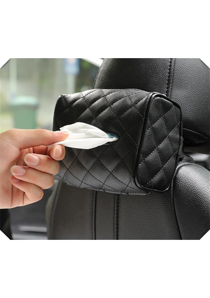 Siyah Araba Malzemeleri Güneşlik Sandalye Asılı Tip Vw Volkswagen Golf Passat Için Otomobil Parçaları Doku Kutusu B5 B6 B7 Polo Jetta (Yurt Dışından)