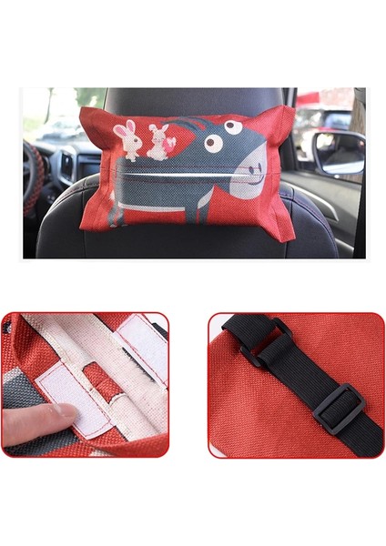 No.1 Boyutu Araba Karikatür Doku Kutusu Renault Clio Duster Trafic Megane 2 Için Asılı Depolama 3 Logan Sport Opel Astra H J G K Insignia Corsa D (Yurt Dışından)