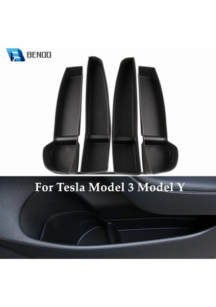 Y Için 1 Arka Kutu Tesla Model 3y Için Kapı Yan Saklama Kutusu Ön Arka Kapı Kolu Kol Dayama Tepsi Organizatör Model 3 Model Y Aksesuar (Yurt Dışından) fiyatları
