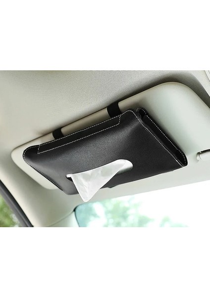 Siyah Ar Doku Kutusu Havlu Setleri Araba Güneşlik Doku Kutusu Tutucu Bmw Araba Aksesuarları Için Oto Iç Depolama Dekorasyon (Yurt Dışından)