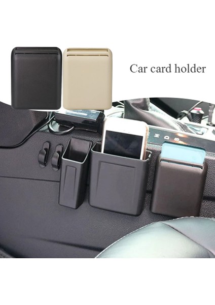 Siyah Yeni Evrensel Araba Oto Koltuğu Çatlak Plastik Saklama Kutusu Kart Telefon Tutucu Organizatör Cep Aksesuarları Için Ayrılmış Tasarım (Yurt Dışından) fırsatları