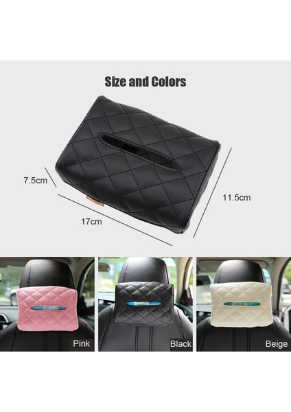 Pembe Araba Güneşlik Sandalye Geri Asılı Tip Araba Doku Kutusu Kasa Skoda Octavia Superb Fabia Mk1 Mk2 Mk Sedan Combi (Yurt Dışından)