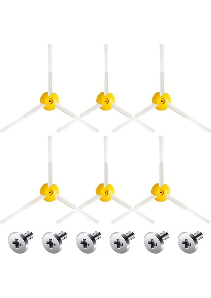 Irobot Roomba 800 900 Serisi Parçalarla Uyumlu 6 Takım 3 Kollu Yan Fırça Seti (Yurt Dışından) modelleri