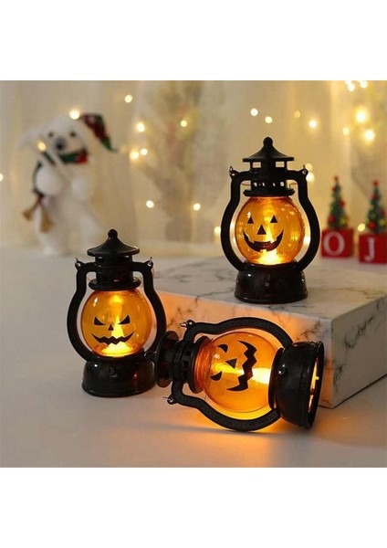 Cadılar Bayramı LED Asılı Kabak Fener Işıkları Hayalet Lamba Mum Işıkları Cadılar Bayramı Partisi Ev Dekor Korku Prop Dekorasyon (Yurt Dışından) fiyatları