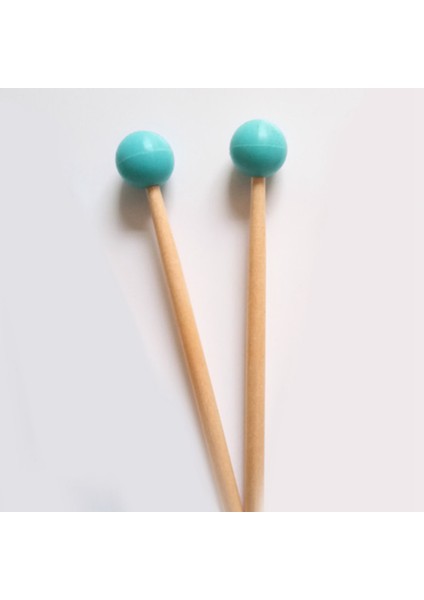 Adet Yumuşak Kauçuk Kafa Sopa Ahşap Saplı Çan Tokmaklar Glockenspiel Ksilofon Çan Müzik Aletleri Parçaları Yeşil (Yurt Dışından) fırsatları