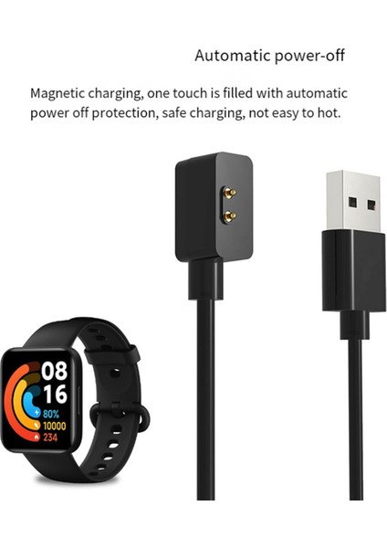 Xiaomi 7pro Bilezik Şarj Kablosu Redmi Lite2/band Pro Watch 3 Taşınabilir Manyetik Şarj Cihazı, 55CM (Yurt Dışından) indirimleri