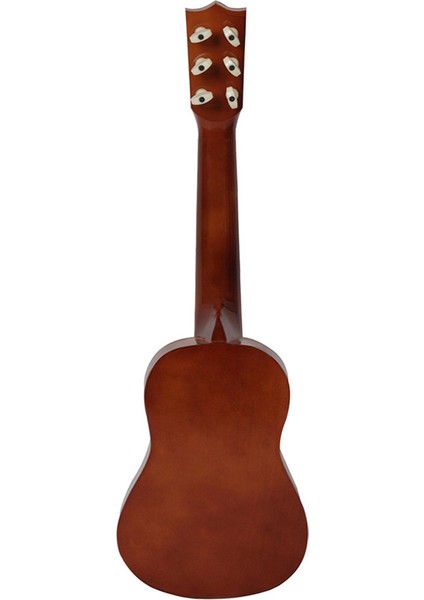 2 Adet 21 Inç 6 Dizeleri Küçük Mini Gitar Basswood Gitar Seçim Dizeleri ile Müzik Aletleri Oyuncak Çocuklar Için Çocuklar (Yurt Dışından)