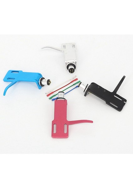 Pikap Fonograf Kurşun Headshell Stereo Plak Çalar Headshell Teller 8 Adet Plak Çalar Değiştirme Için (Yurt Dışından)