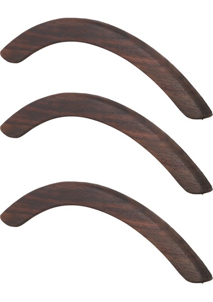 3x Gülağacı Figürlü Katı Gitar Kol Dayanağı Gitar Parçaları ve Aksesuarları 39-41 Inç Akustik Gitar Için Yedek (Yurt Dışından)