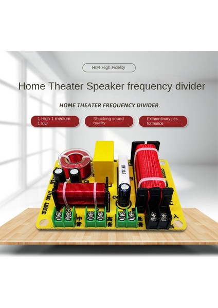3 Yollu Hoparlör Frekans Bölücü 300 W Hifi Crossover Filtre Frekans Dağıtıcı Dıy Ev Hoparlör Modifikasyonu Için (Yurt Dışından) fiyatları