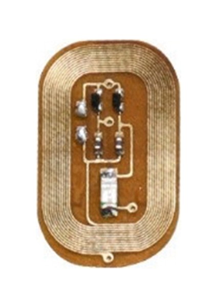 Adet Nfc Flaş Tırnak Etiket LED Çip Akıllı Aydınlık Tırnak Lambası Tırnak Etiket Geliştirme, Kırmızı Işık (Yurt Dışından)
