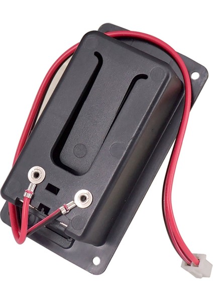 4x 9V Düz Montaj Gitar Aktif Pikap Pil Kapağı Tutma Kutusu Pil Saklama Kutusu Elektro Gitar Bas Aksesuarı (Yurt Dışından)