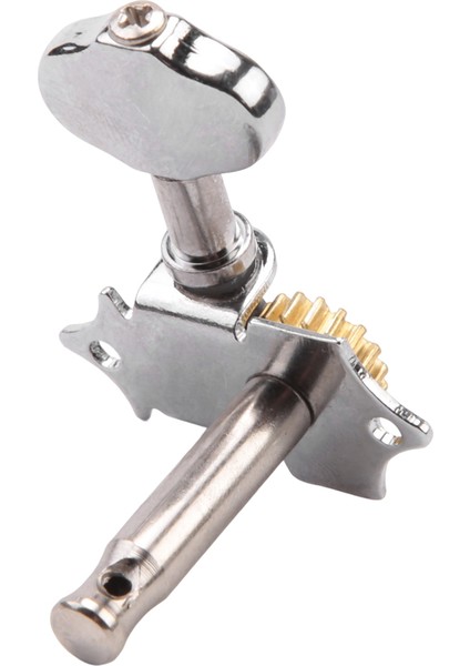 3L3R 6 Adet 1:18 Gitar Teli Tuning Pegs Tuner Makine Kafaları Topuzlar Akustik Veya Elektro Gitar Için Tuning Tuşları Gümüş (Yurt Dışından)