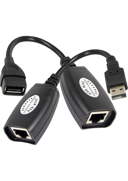 Usb'den RJ45 Rj 45 Lan Kablo Uzatma Adaptörü Genişletici Usb'den Ağ Bağlantı Noktasına Sinyal Amplifikatörü (Yurt Dışından)