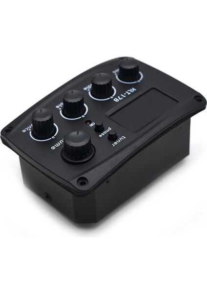 2x -17B Akustik Gitar Eq Preamp'ı Dijital Işlem Tunerli 3 Band Eq Ekolayzır Tunerli Gitar Alıcısı ile (Yurt Dışından)