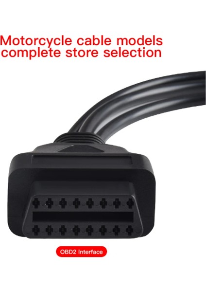 Motosiklet Yamaha 3pin 4pin ve Honda 6pin Obd2 Teşhis Bağlantı Kablosu Yamaha Motosiklet Obd Uzatma Kablosu (Yurt Dışından) indirimleri