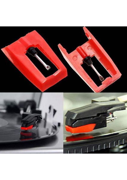 8 Adet Plak Çalar Iğneler, Evrensel Yedek Stylus Iğneler Vinil Plak Çalar Için Yedek Stylus Iğneler (Yurt Dışından)