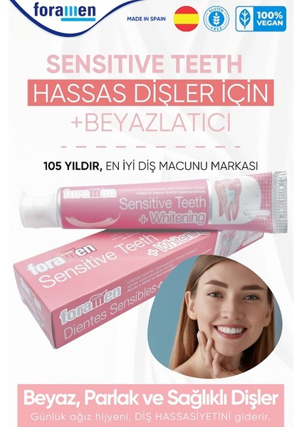 Sensitive Hassas Dişler Için Diş Macunu 75 Ml/90 gr