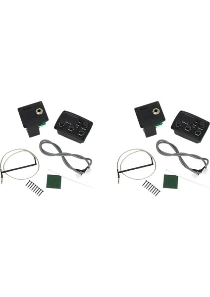 2x -17A Akustik Gitar Eq Preamp'ı Dijital Işlem Tunerli 3 Band Eq Ekolayzır Tunerli Gitar Alıcısı ile (Yurt Dışından)