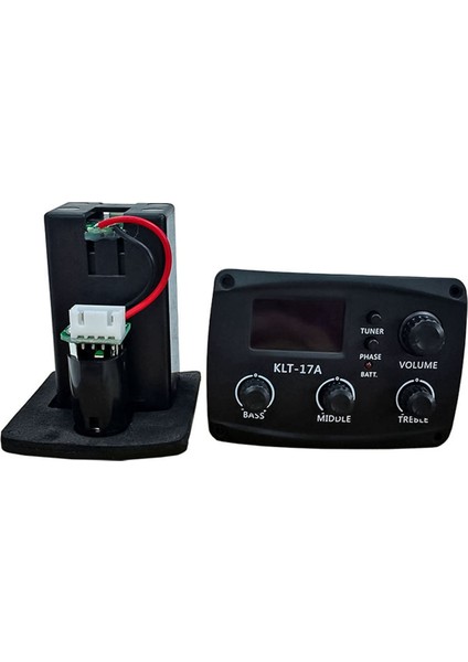 2x -17A Akustik Gitar Eq Preamp'ı Dijital Işlem Tunerli 3 Band Eq Ekolayzır Tunerli Gitar Alıcısı ile (Yurt Dışından) modelleri