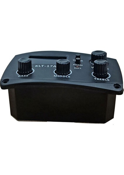 2x -17A Akustik Gitar Eq Preamp'ı Dijital Işlem Tunerli 3 Band Eq Ekolayzır Tunerli Gitar Alıcısı ile (Yurt Dışından) fırsatları