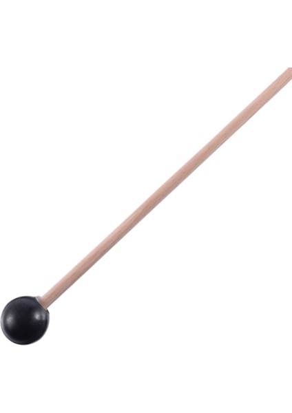 6 Adet Yumuşak Kauçuk Kafa Sopa Ahşap Saplı Çan Tokmaklar Glockenspiel Ksilofon Çan Müzik Aletleri Parçaları Siyah (Yurt Dışından) modelleri