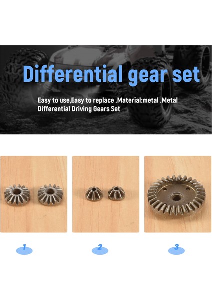 Hbx 16889 16889A 16890 Parçalarıyla Uyumlu Metal Diferansiyel Sürüş Dişlisi (Yurt Dışından) fırsatları