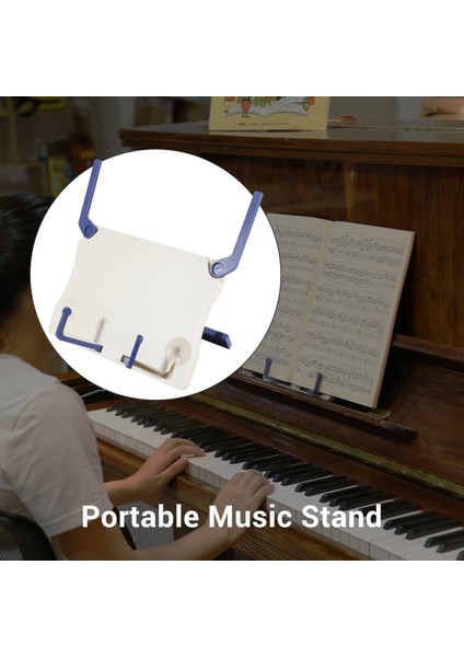Katlanır Masa Üstü Müzik Standı Abs Müzik Tutucu Gitar Piyano Keman Için Geçerli Evrensel Müzik Aleti (Yurt Dışından) fiyatları