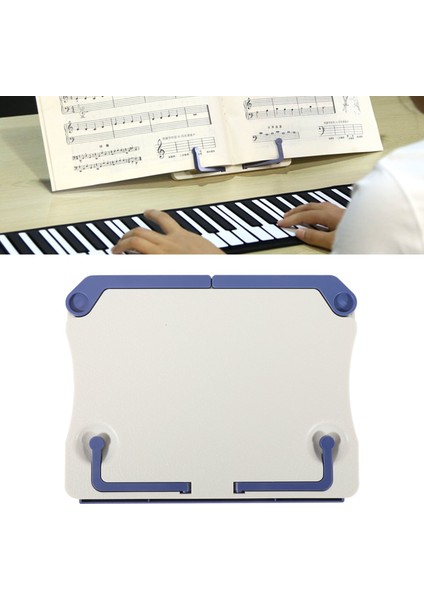 Katlanır Masa Üstü Müzik Standı Abs Müzik Tutucu Gitar Piyano Keman Için Geçerli Evrensel Müzik Aleti (Yurt Dışından) fırsatları