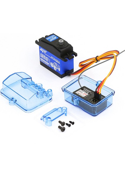 Huanqi 727 / Slash Rc Parçaları Için Mavi Plastik Alıcı Alıcı Kutusu (Yurt Dışından) modelleri