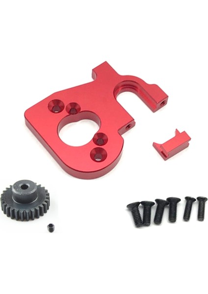 Dişli Uyumlu Wltoys 144001, Kırmızı ile Rc Araba Motor Montaj Tutucu (Yurt Dışından)