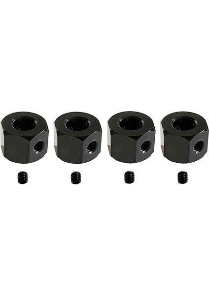 24 Adet 5mm Ila 12MM Birleştirici Tekerlek Göbeği Hex Adaptörü Rc Araba Için, Siyah (Yurt Dışından) modelleri