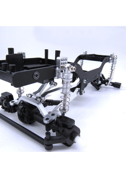 Metal Şasi Çekme Çubukları Sürükle Bağlantı Süspansiyonu 1/12 Rc Araba ile Uyumlu, Gümüş (Yurt Dışından) modelleri
