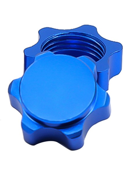 8 Adet Alüminyum Jant Göbeği Kapağı 17MM Altıgen Somun 1/8 Rc Araba Için, Mavi (Yurt Dışından)