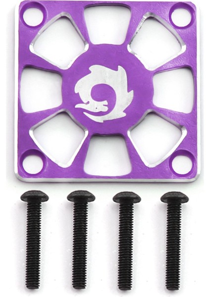 Soğutma Fanı Kapağı 30X30MM Rc Motorla Uyumlu Elektrik Ayarlı Mor (Yurt Dışından)