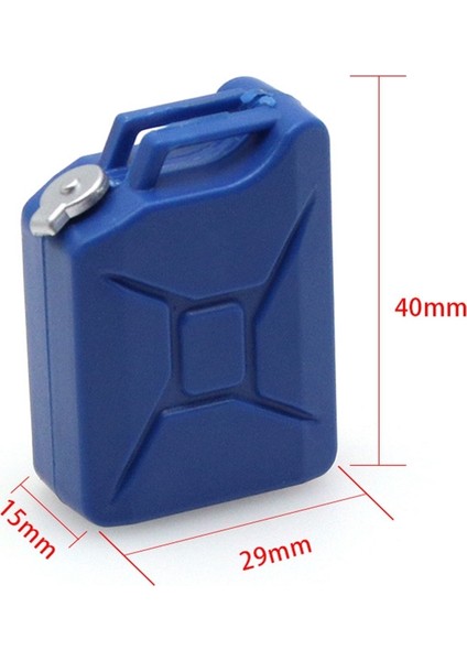 2 Adet Mini Simülasyon Yakıt Tankı Dekorasyon Araçları, Kırmızı (Yurt Dışından) modelleri