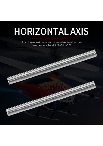 K100.002 Yatay Şaft Seti, Wltoys Xk K110 V966 V977 Helikopter ile Uyumlu (Yurt Dışından) fiyatları